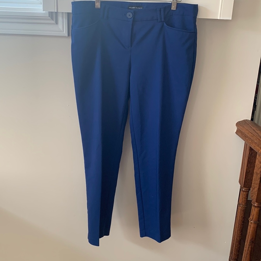 Hilary Radley, Sz 10, Cobalt blue cropped pants